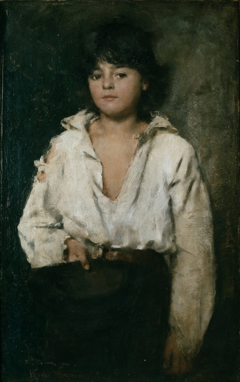 Italienischer Junge von Hans Olaf Heyerdahl