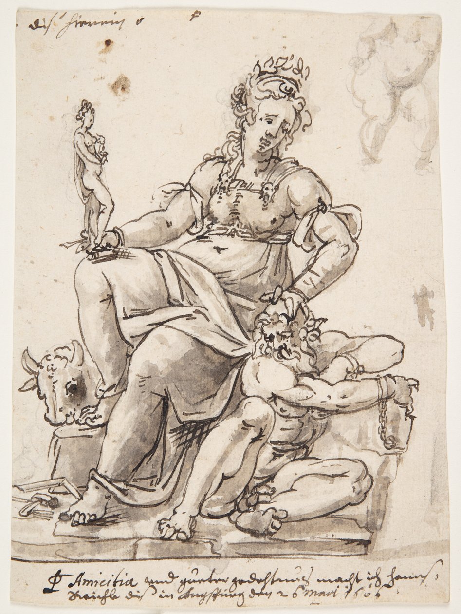 Allegorie der Kunstschaffung von Hans Reichle