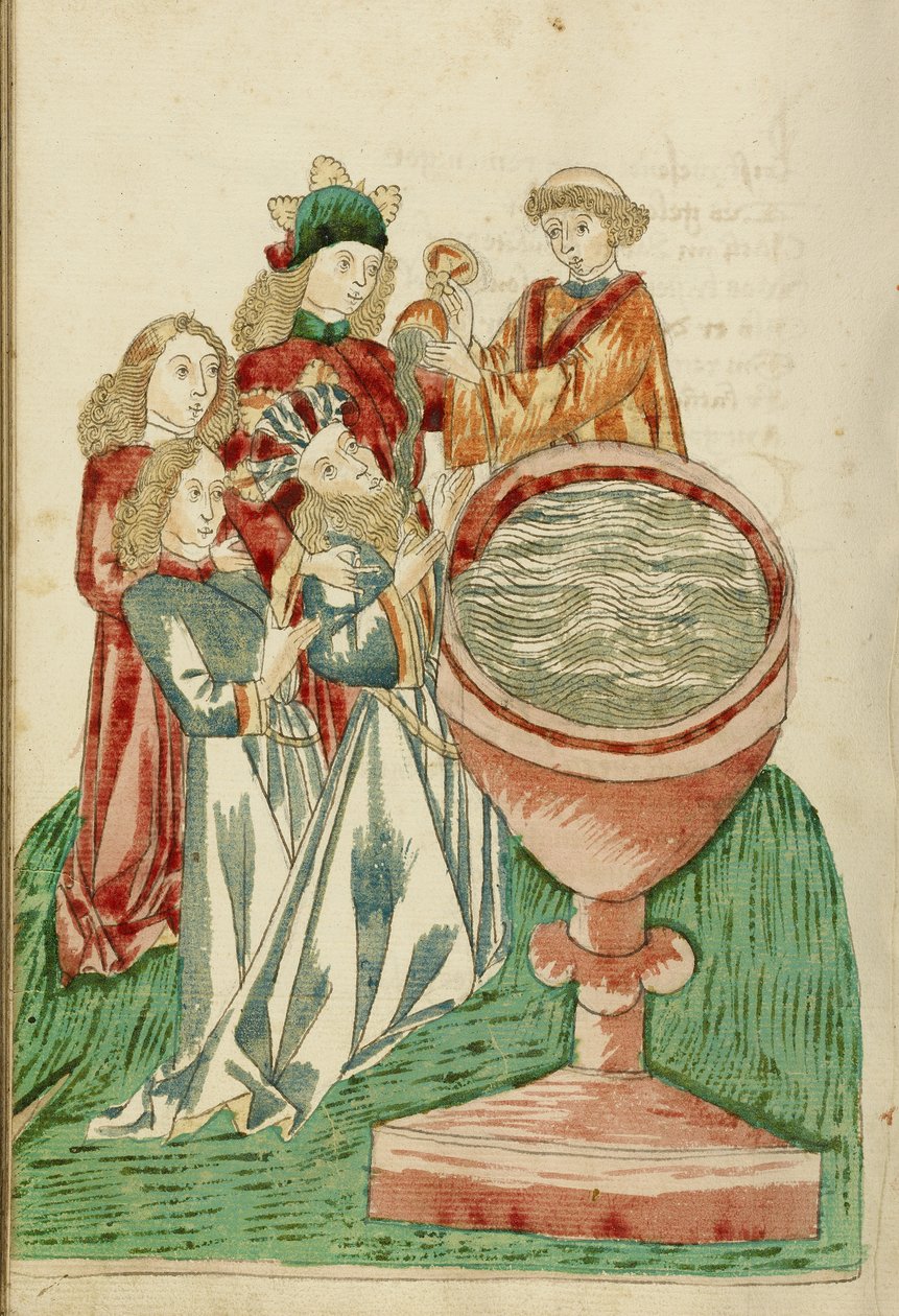 Taufe von König Avenir von Hans Schilling