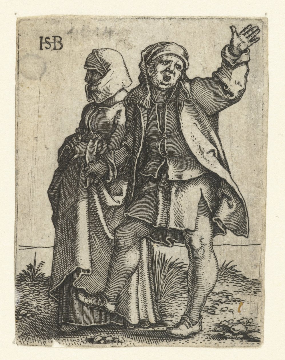 Bauernpaar von Hans Sebald Beham