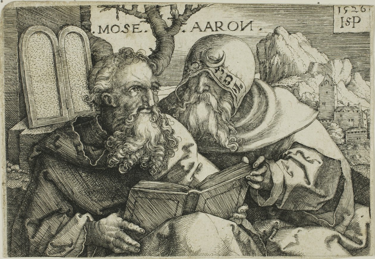 Moses und Aaron von Hans Sebald Beham