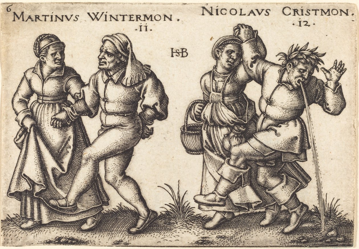November und Dezember von Hans Sebald Beham