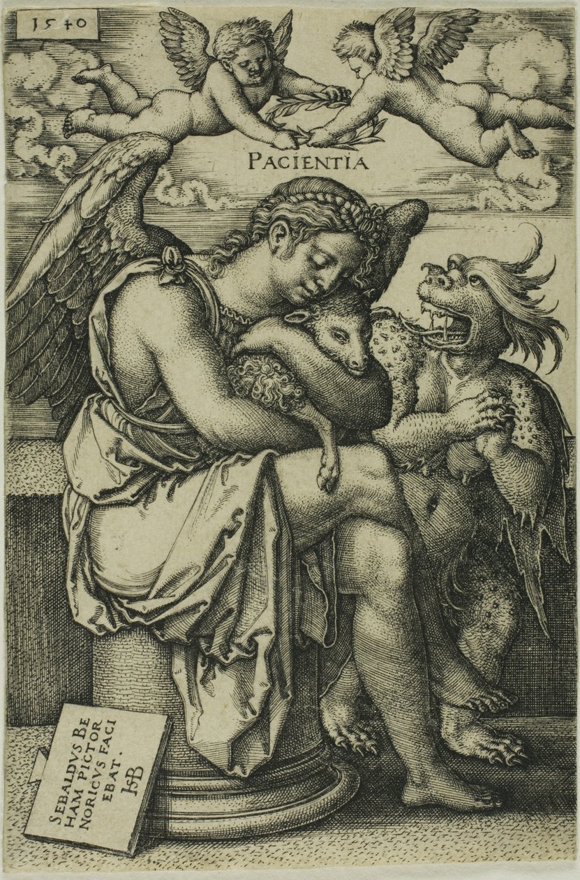Geduld von Hans Sebald Beham