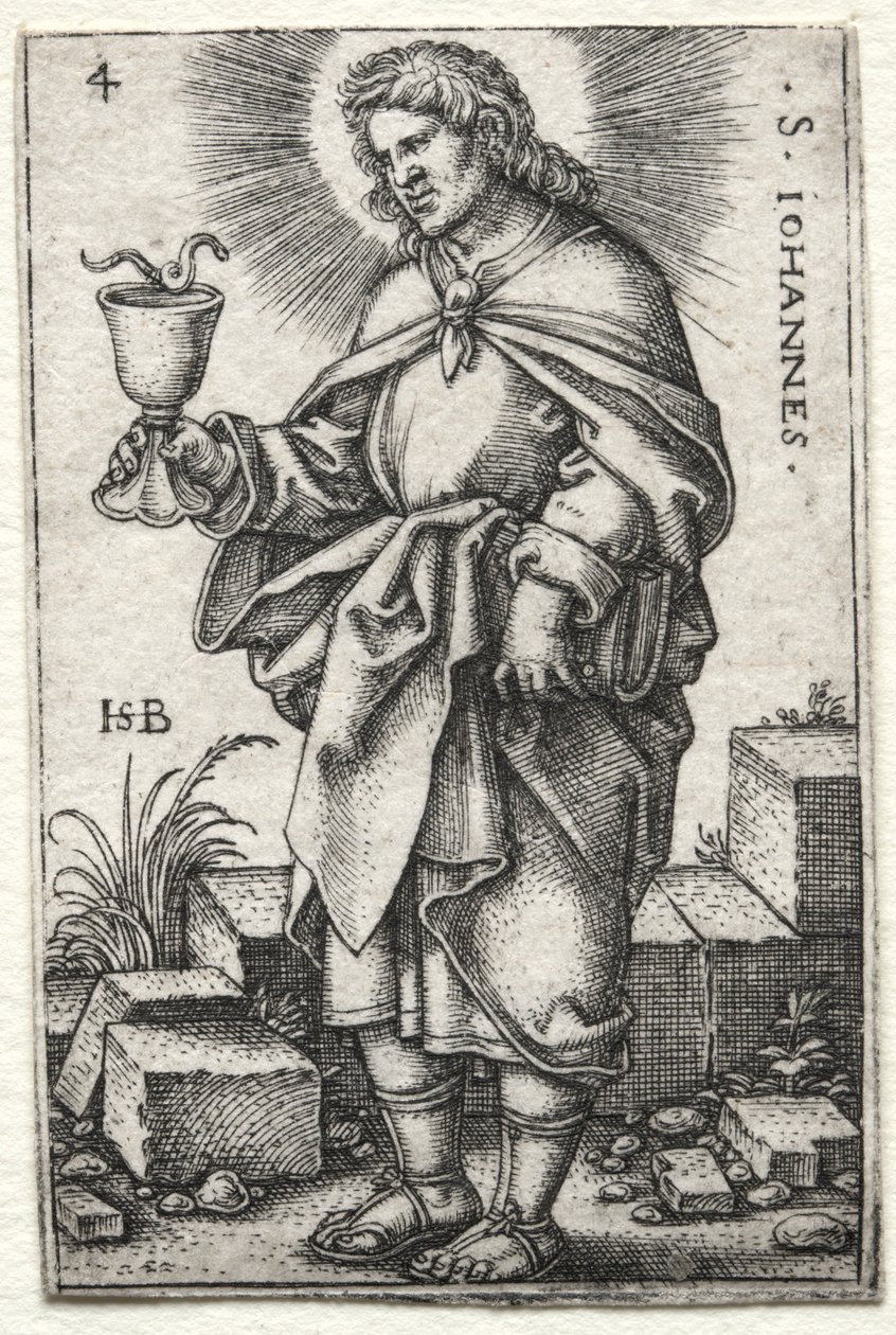 St. Johannes, 1545-1546 von Hans Sebald Beham