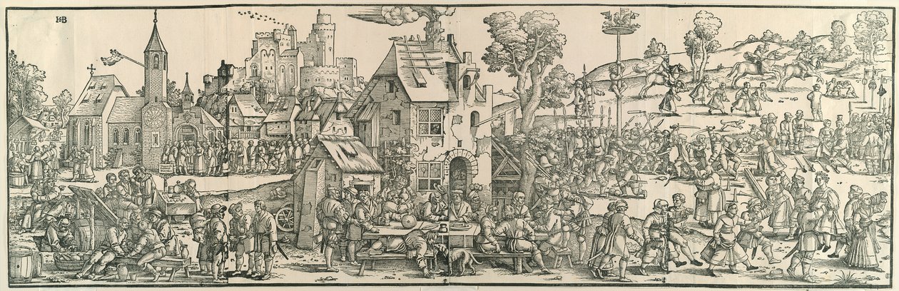 Das große Dorffest von Hans Sebald Beham