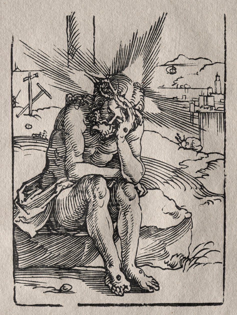 Der Mann der Schmerzen von Hans Sebald Beham