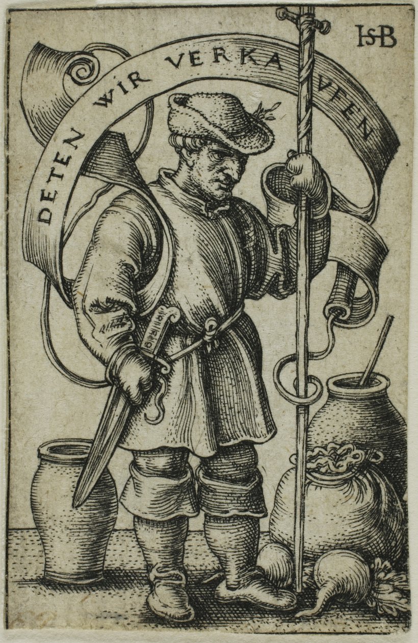Der Marktbauer von Hans Sebald Beham
