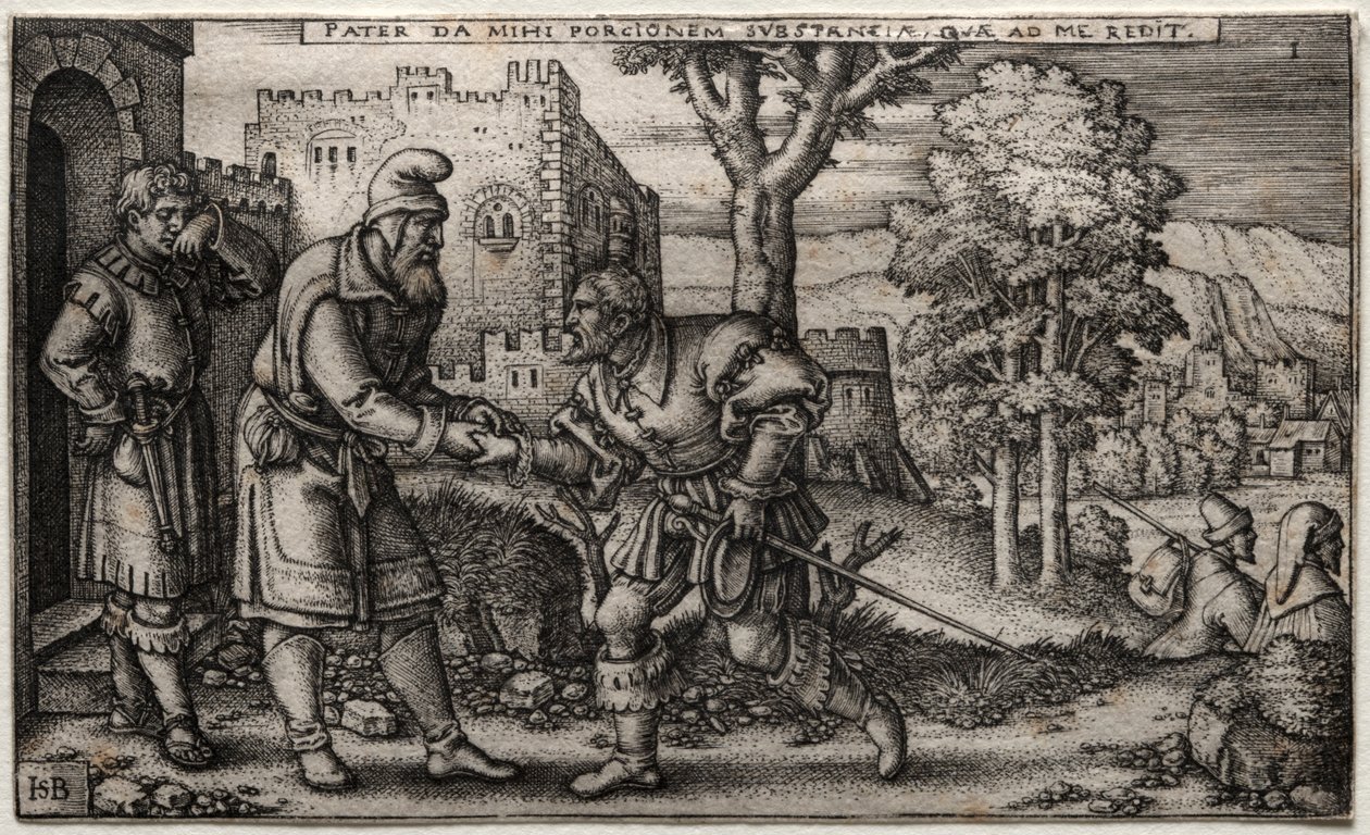 Der verlorene Sohn von Hans Sebald Beham