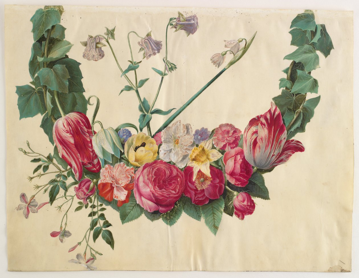 Blumenranke von Hans Simon Holtzbecker