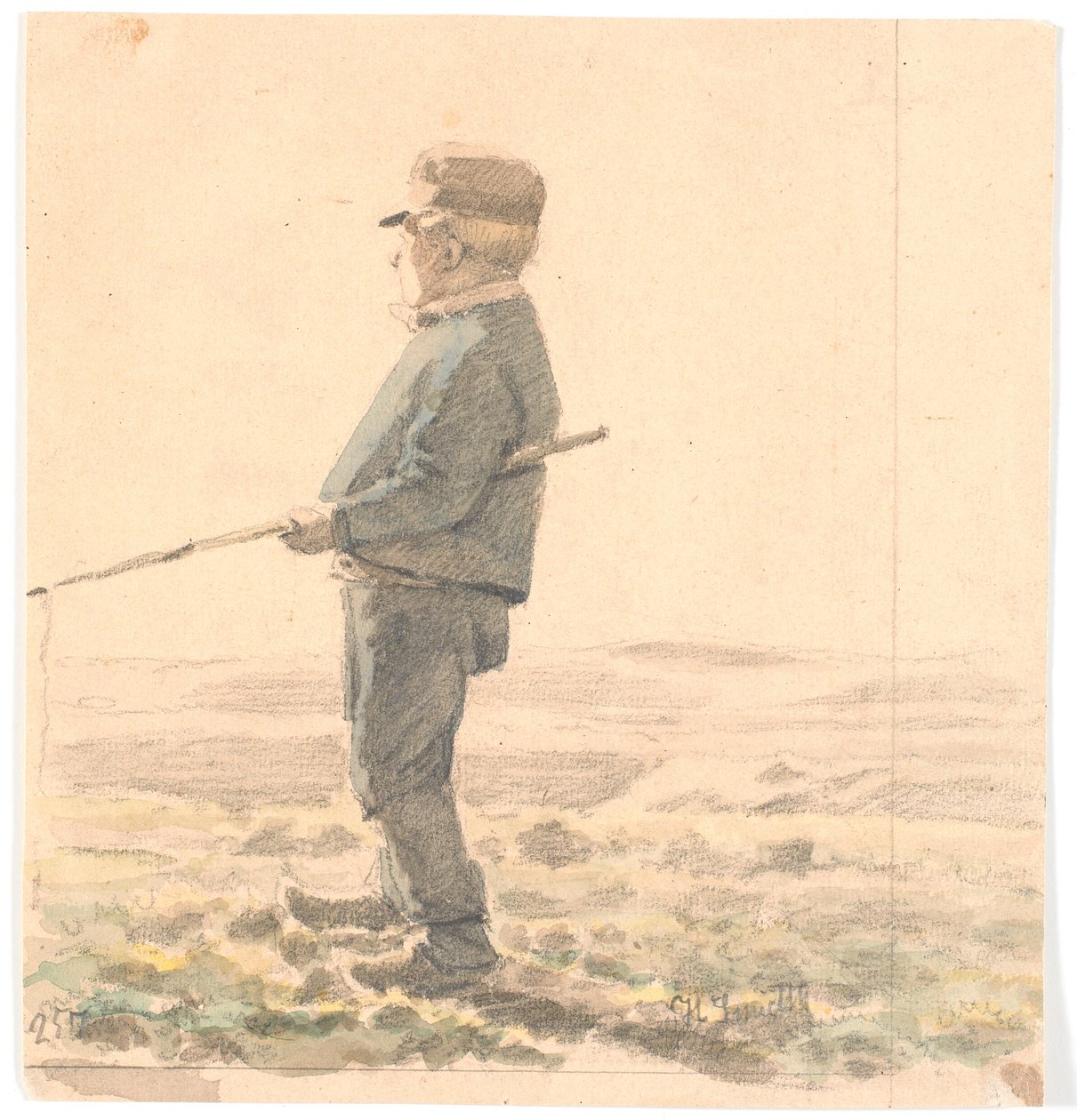 Ein Hirtenjunge von Hans Smidth