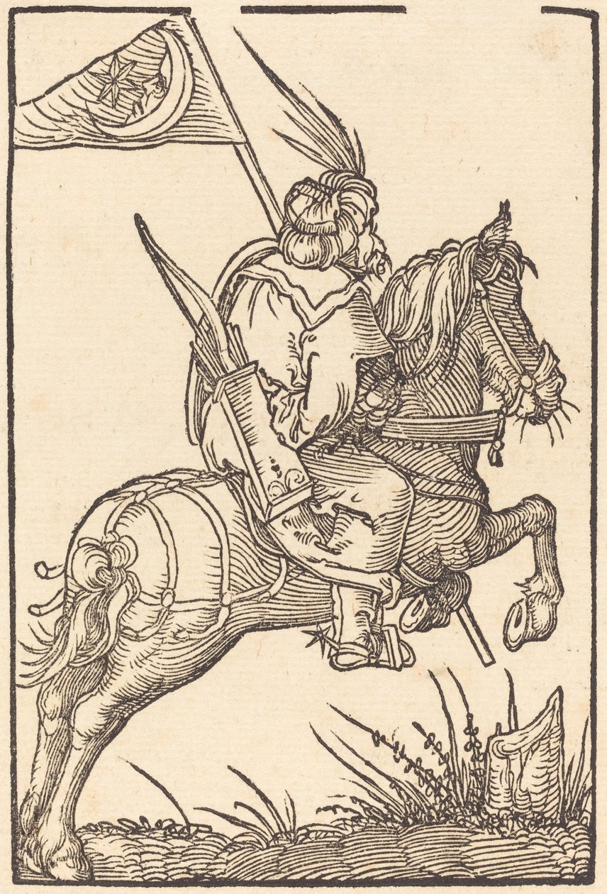 Ein türkischer Reiter von Hans Springinklee