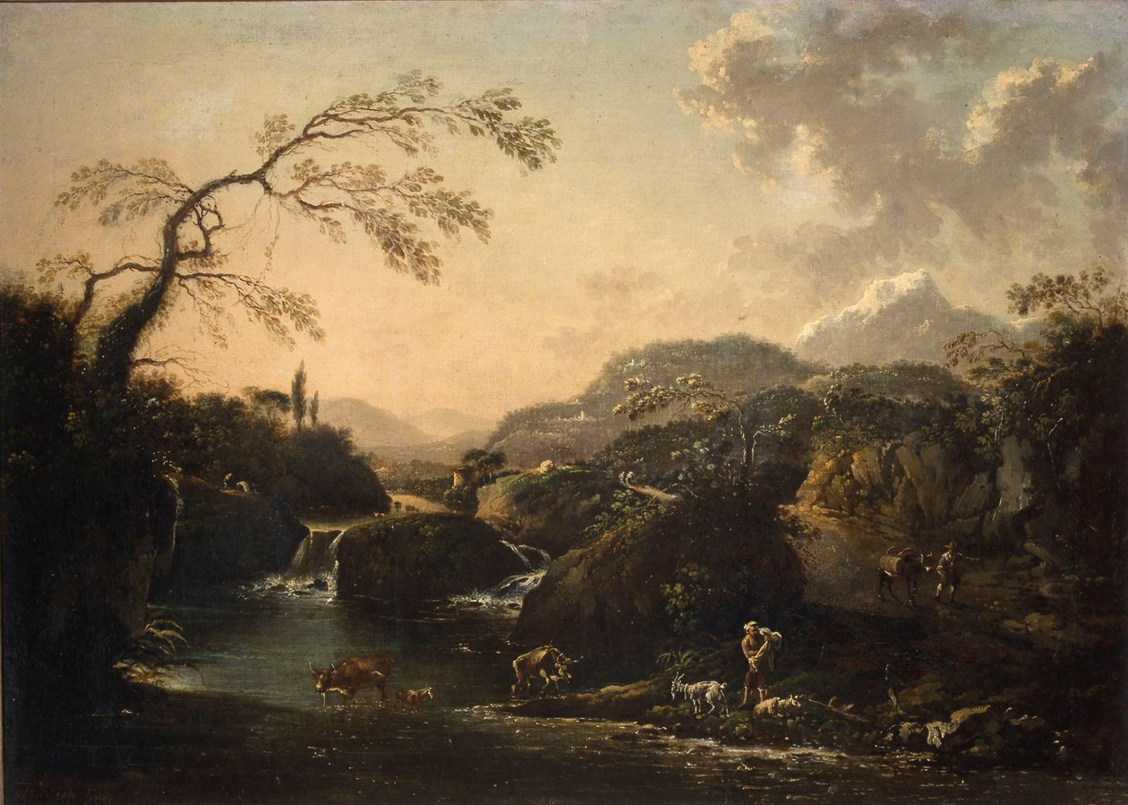 Landschaft von Hans de Jode