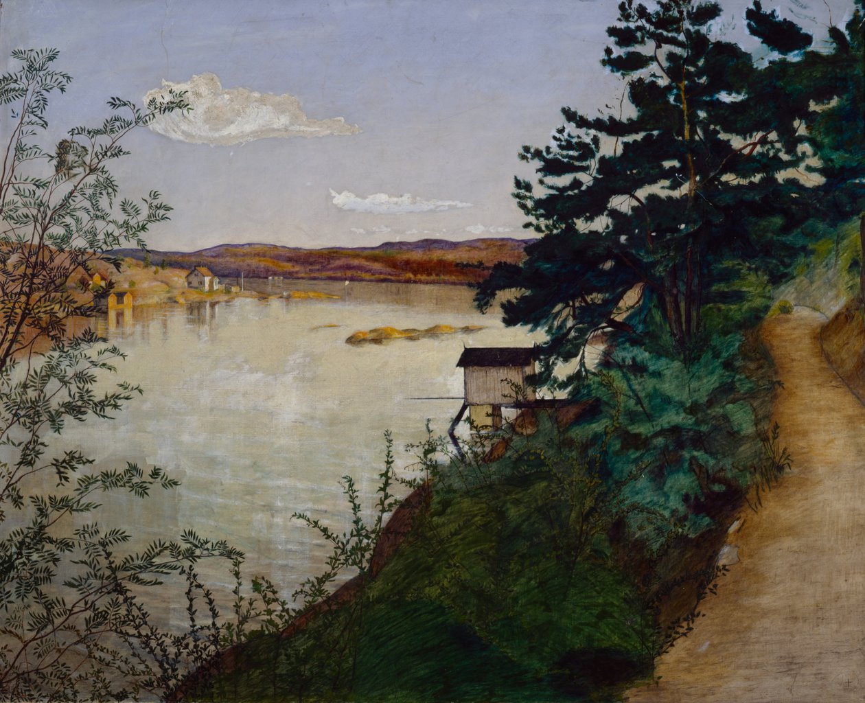 Nachmittagssonne von Harald Oscar Sohlberg