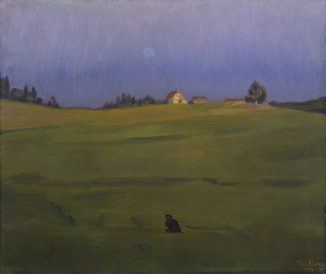 Landstraße von Harald Oscar Sohlberg