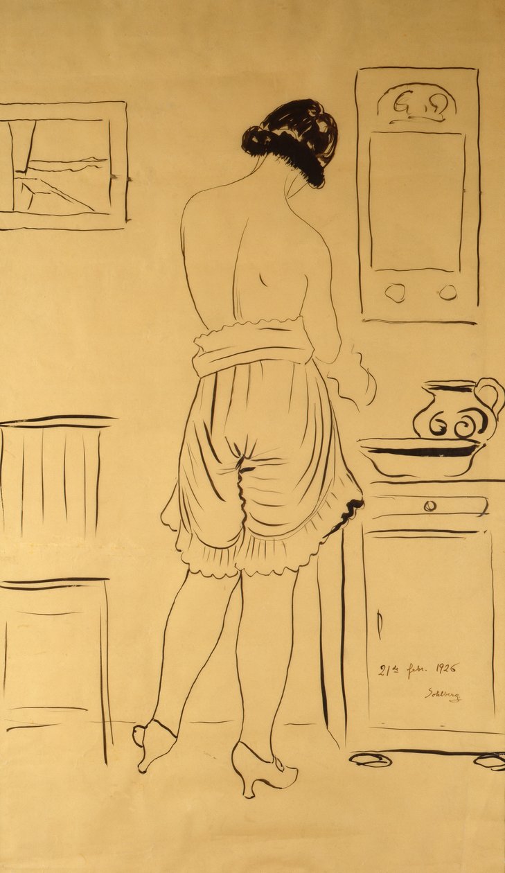 Toilette von Harald Oscar Sohlberg