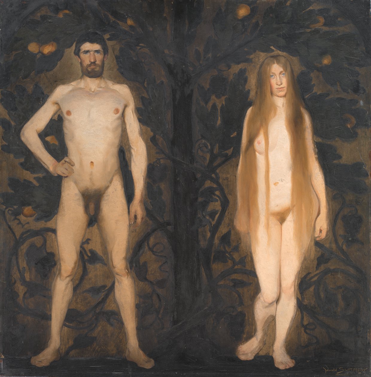 Adam und Eva von Harald Slott Møller