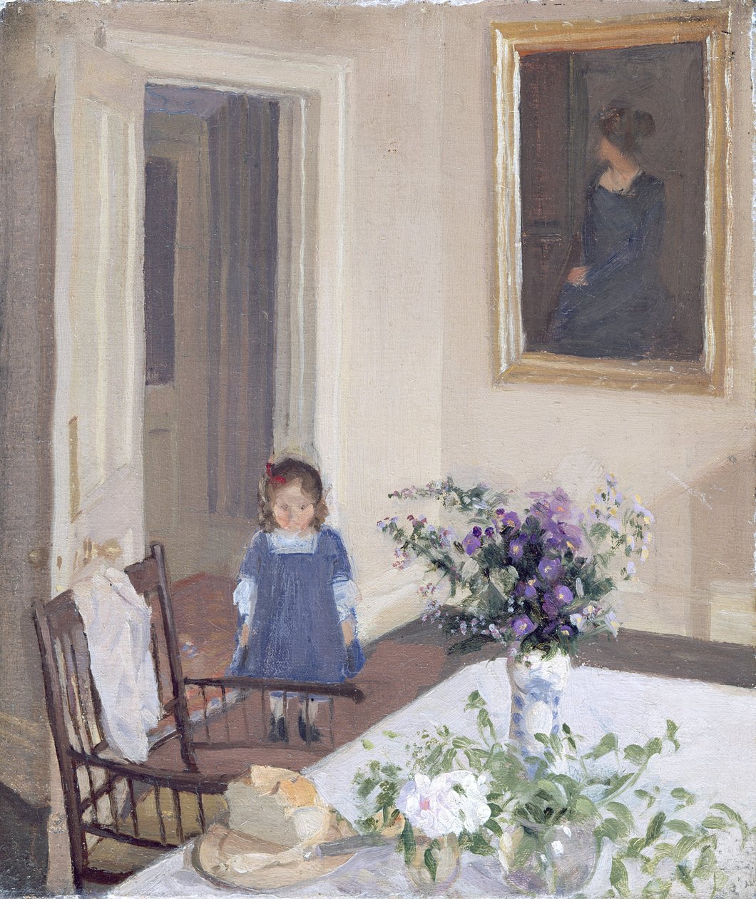 Innenraum, um 1907 von Harold Gilman
