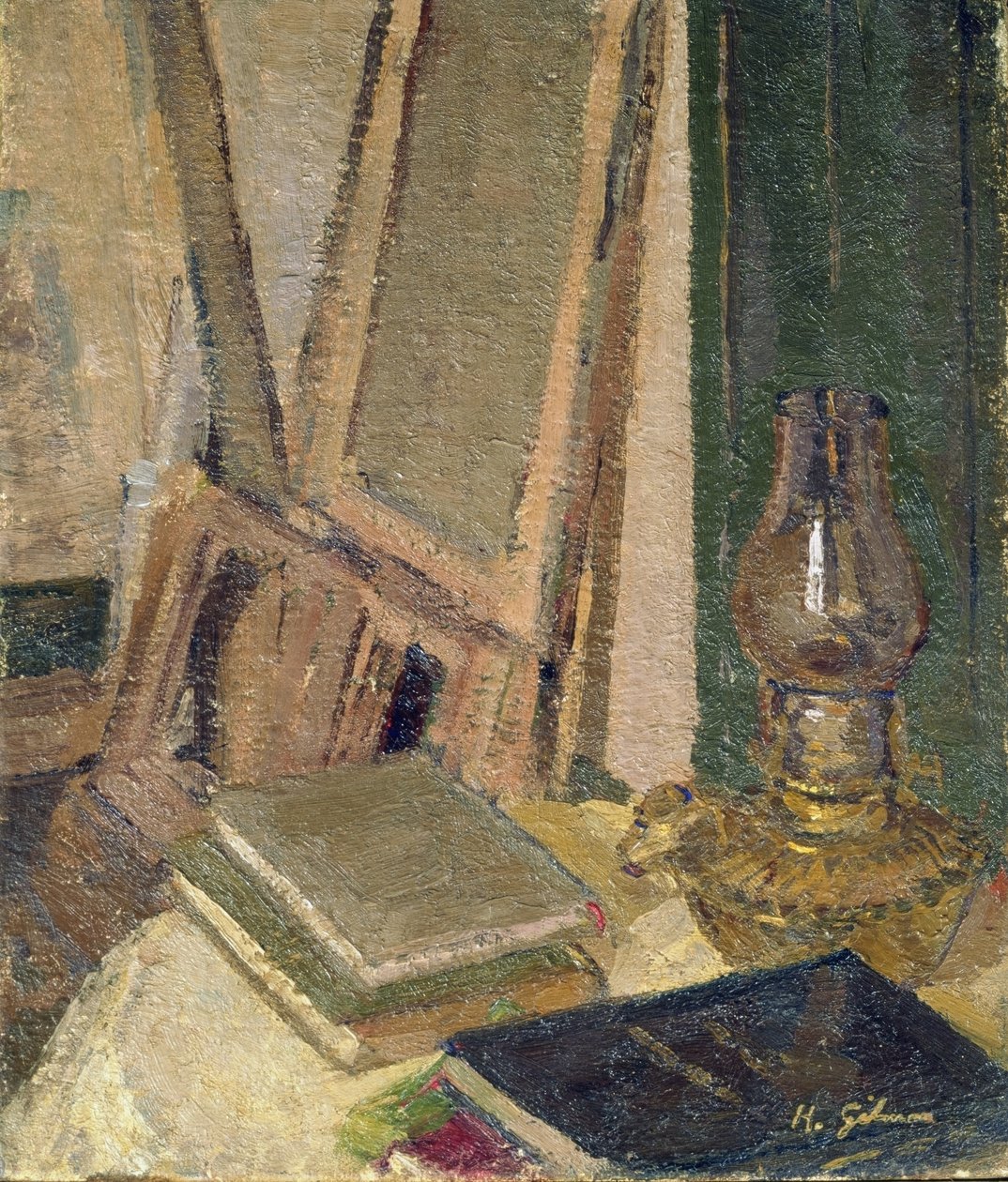 Atelier Innenraum von Harold Gilman