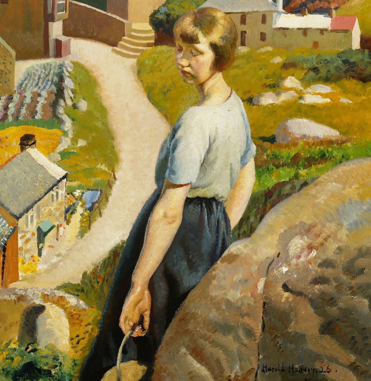 Das Mädchen, Zennor von Harold Harvey