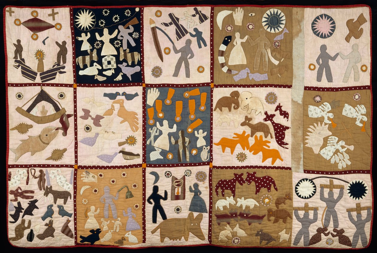Bildlicher Quilt von Harriet Powers