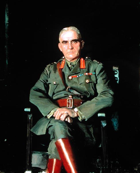 Generalleutnant Sir Sam Hughes von Harrington Mann