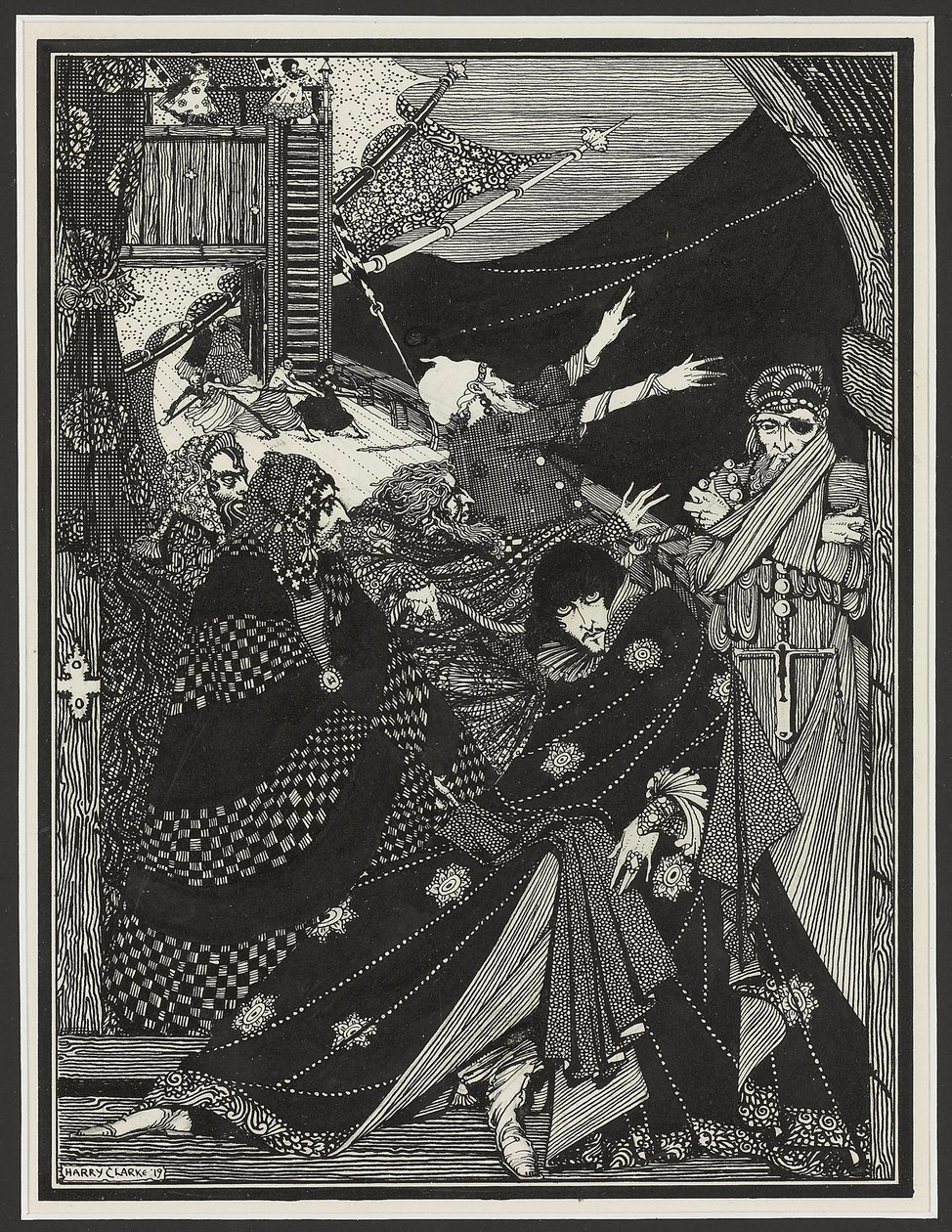 Nachricht in einer Flasche gefunden, 1918 von Harry Clarke