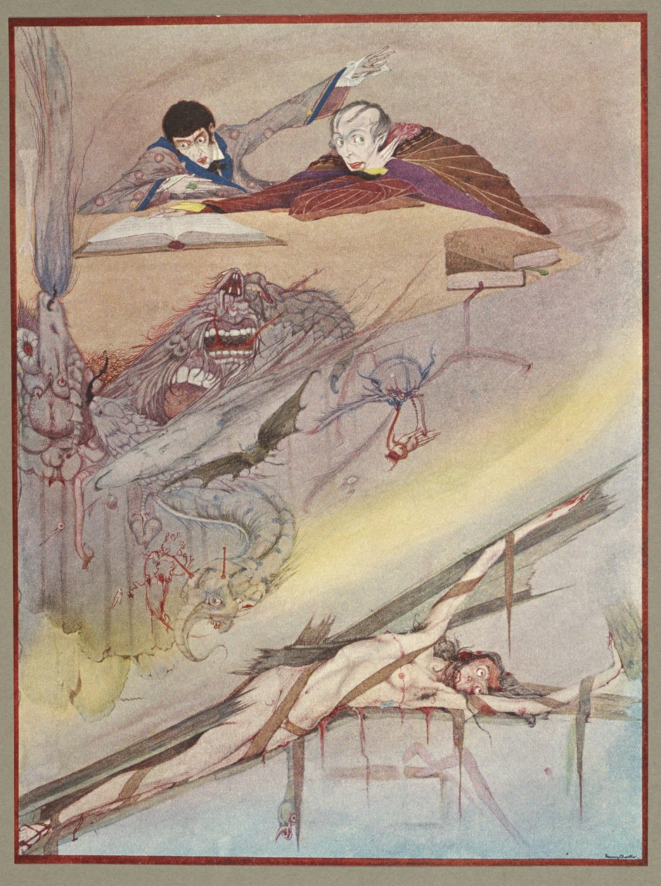Der Untergang des Hauses Usher von Harry Clarke