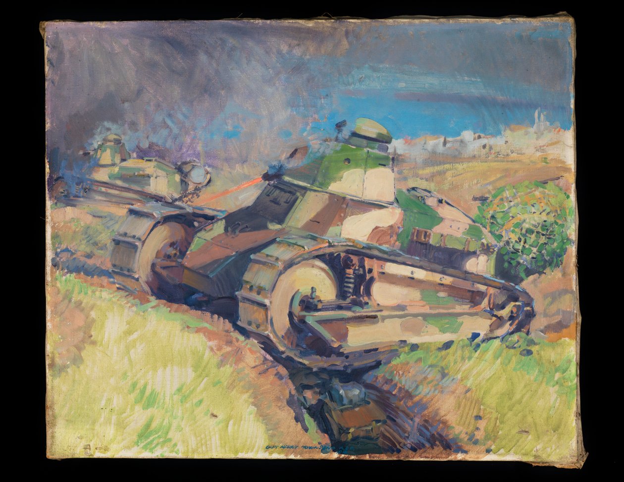 Panzer im Einsatz von Harry Everett Townsend
