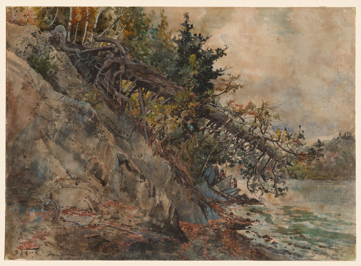 Lake Memphremagog, um 1880 von Harry Fenn