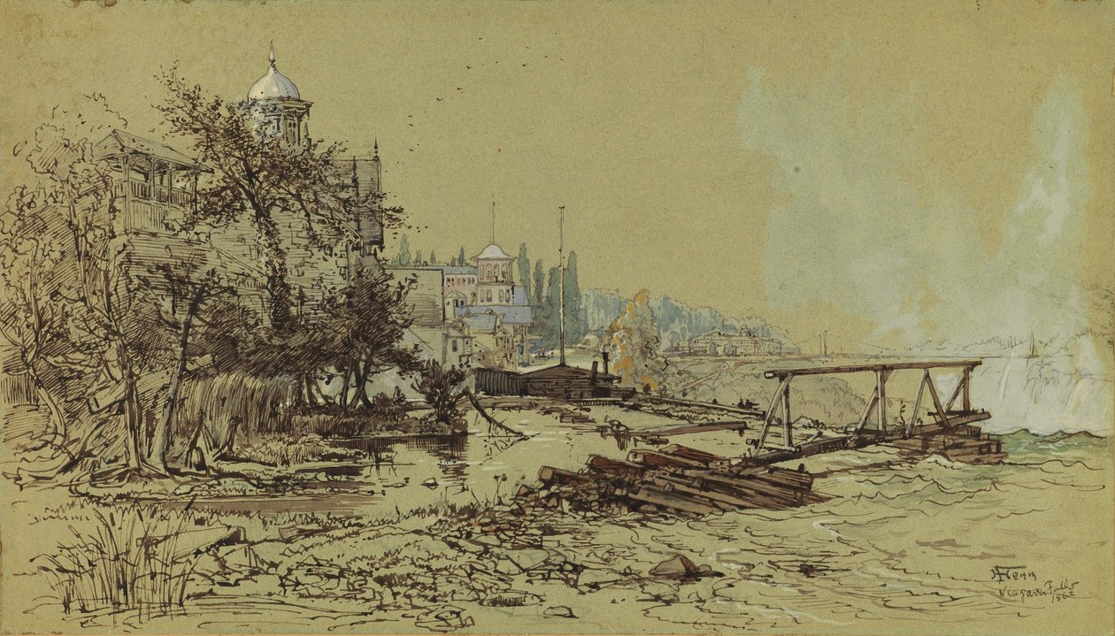 Niagarafälle von Harry Fenn