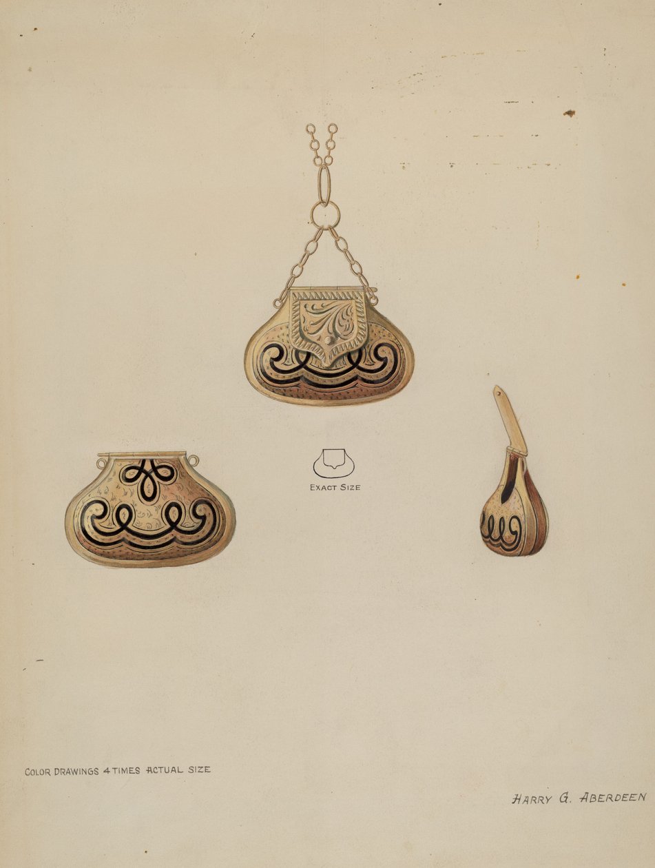 Parfüm-Medaillon von Harry G. Aberdeen