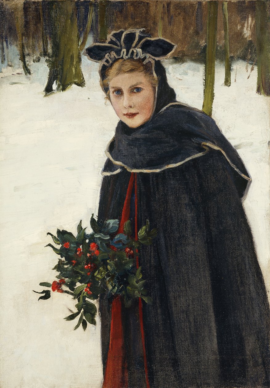 Ein Winterstrauß von Harry van der Weyden