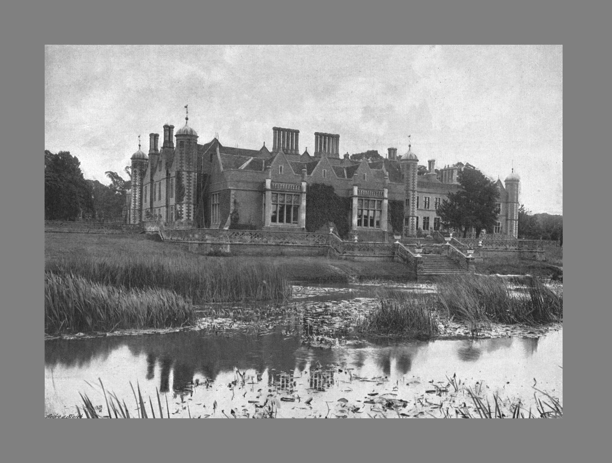 Charlecote Hall, ca. 1900 von Harvey Barton