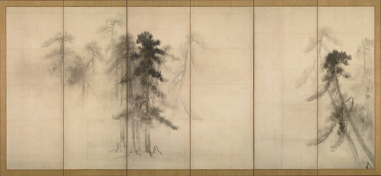 Kiefern von Hasegawa Tohaku