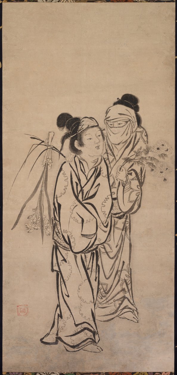 Ein Paar von Hasegawa Soen