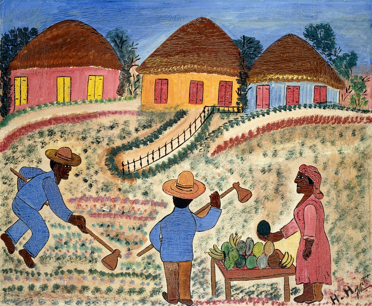 Die Bauern von Hector Hyppolite
