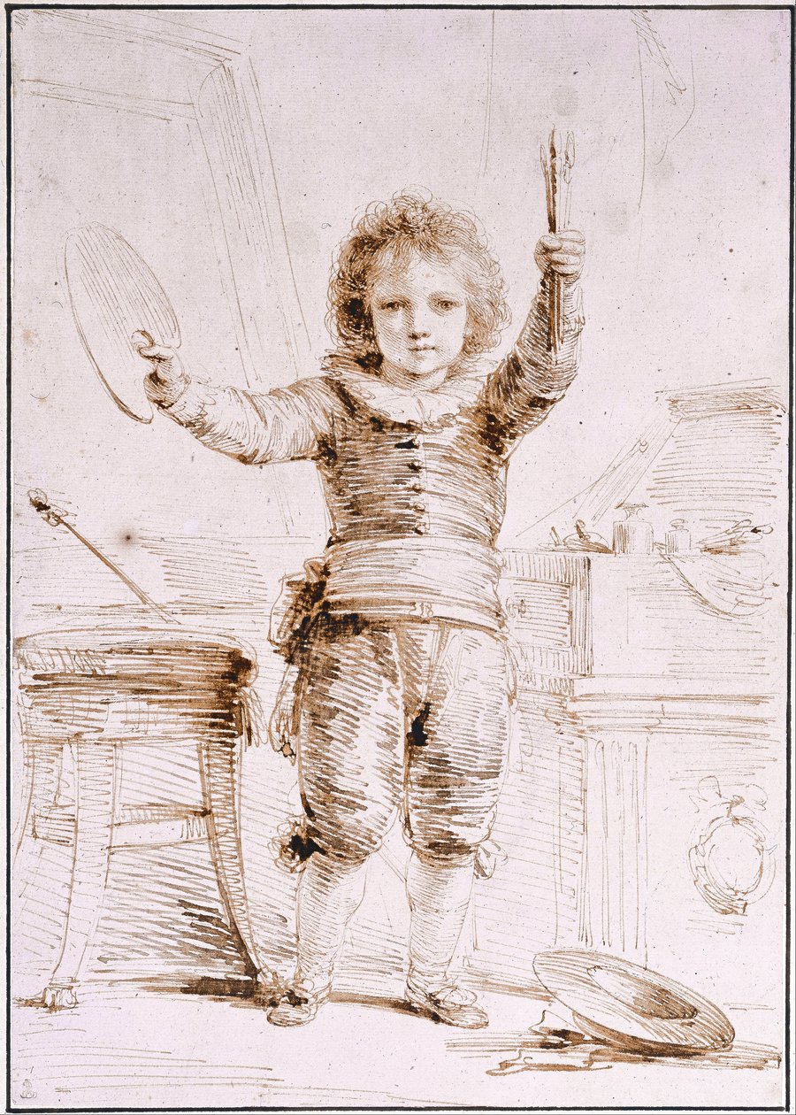 Der Sohn des Künstlers von Heinrich Füger