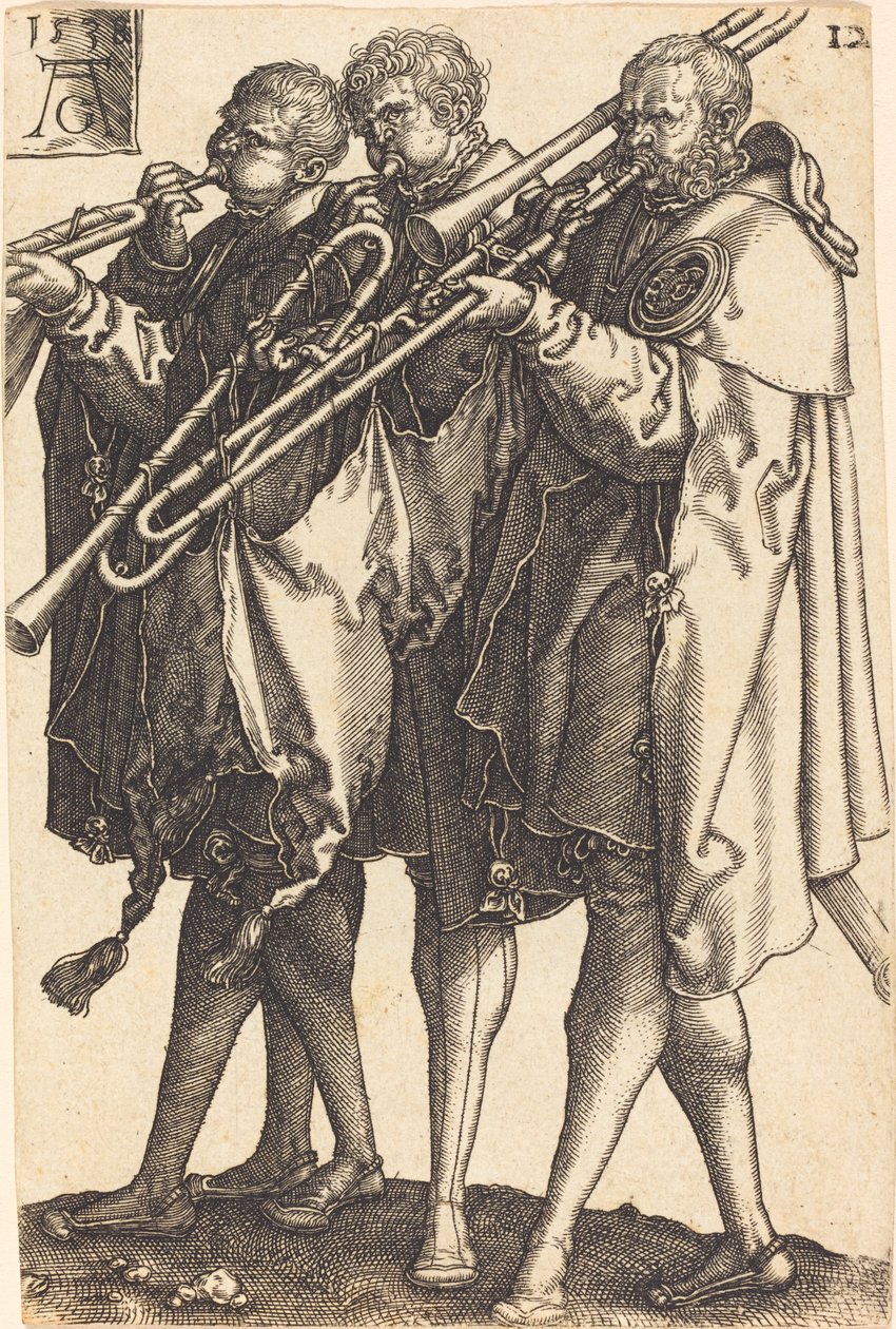Große Hochzeits-Tänzer von Heinrich Aldegrever