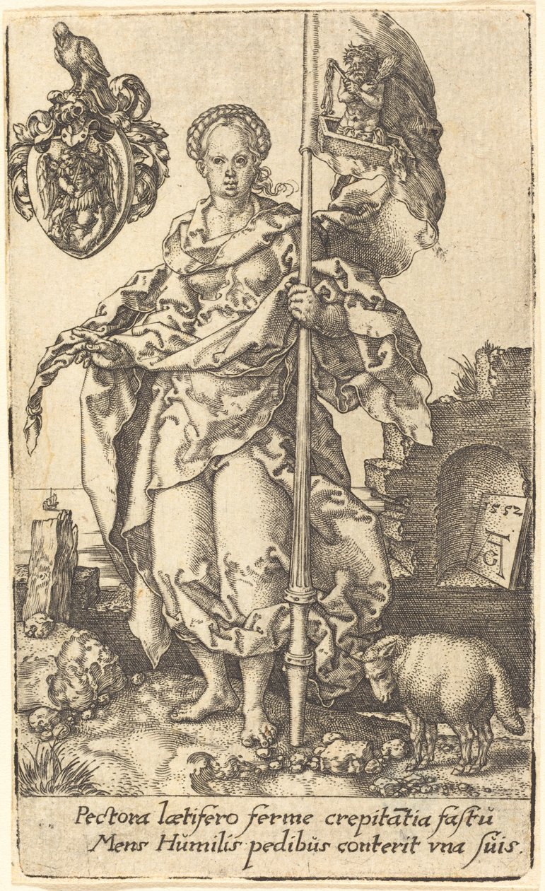 Bescheidenheit von Heinrich Aldegrever