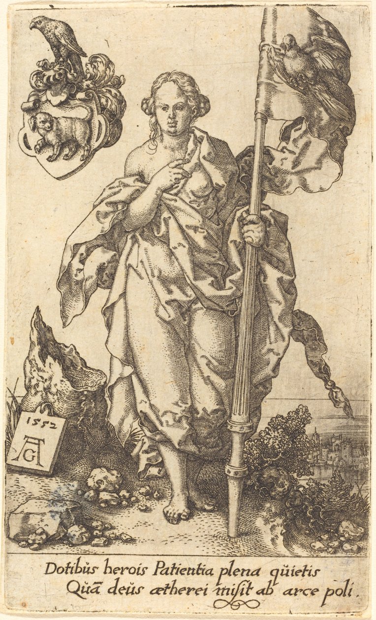 Geduld von Heinrich Aldegrever