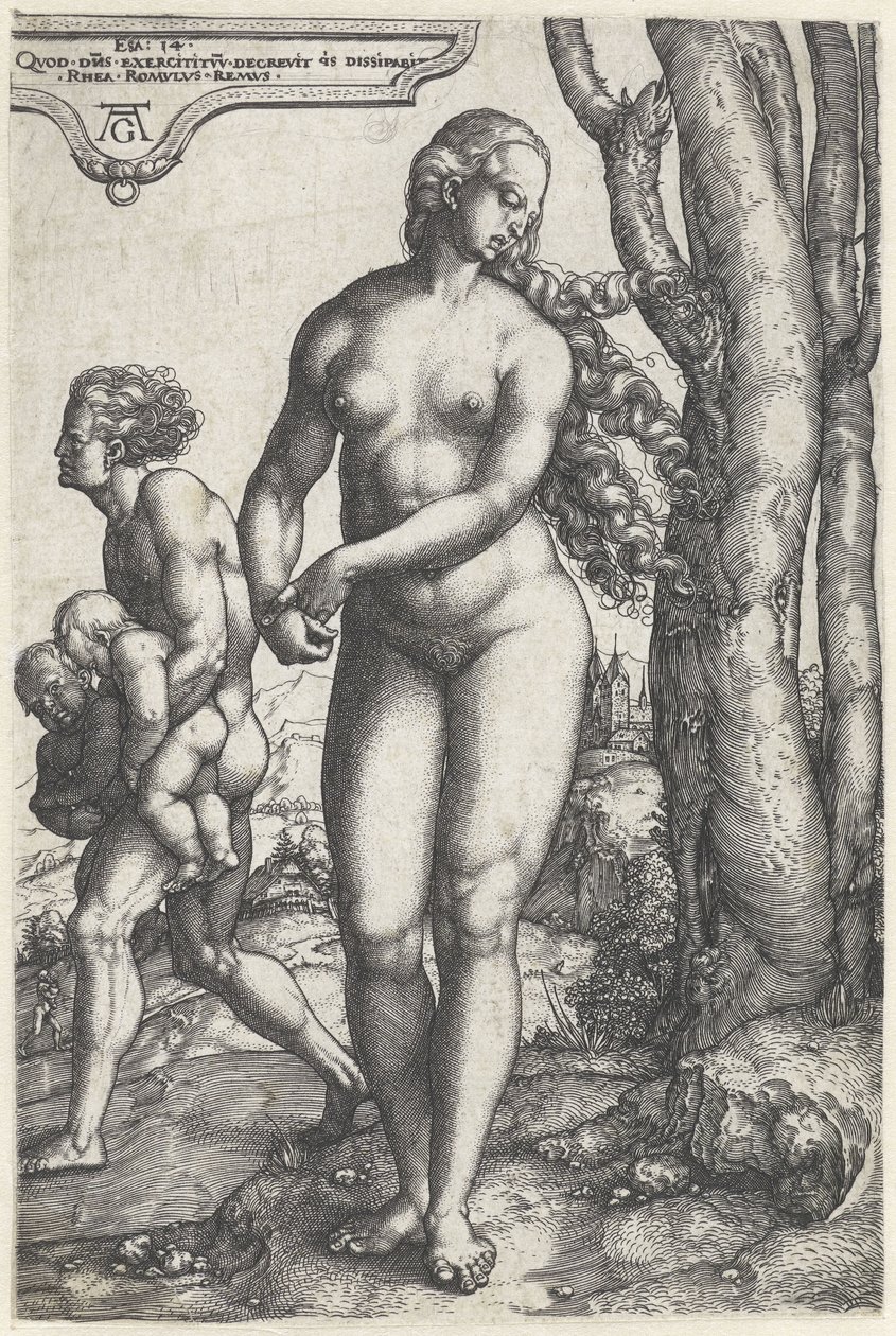 Rhea Silvia von Heinrich Aldegrever