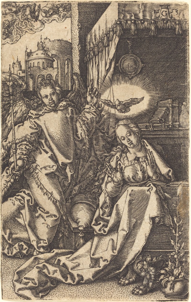 Die Verkündigung von Heinrich Aldegrever
