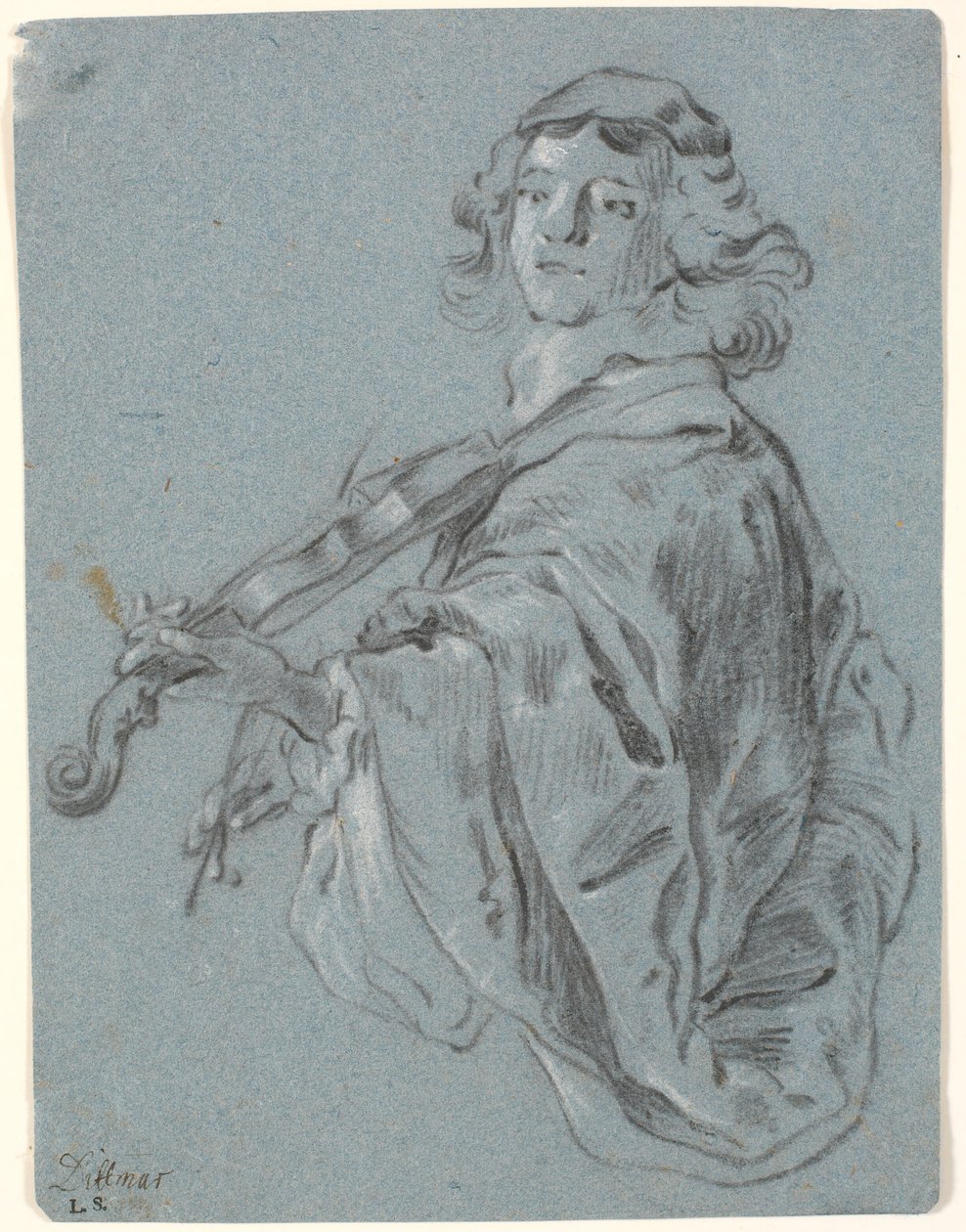 Junger Geigenspieler von Heinrich Dittmers