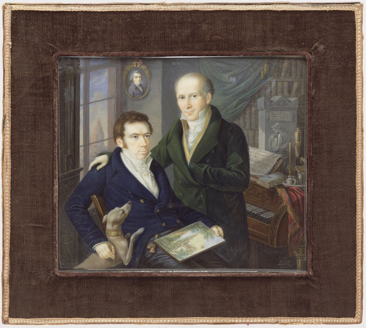 Joseph und Karl August von Klein von Heinrich Franz Schalck