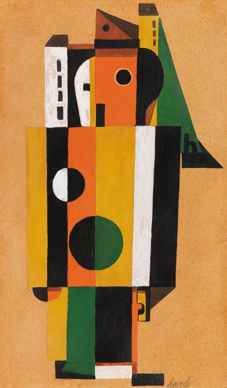 Begegnung, 1925 von Heinrich Hoerle