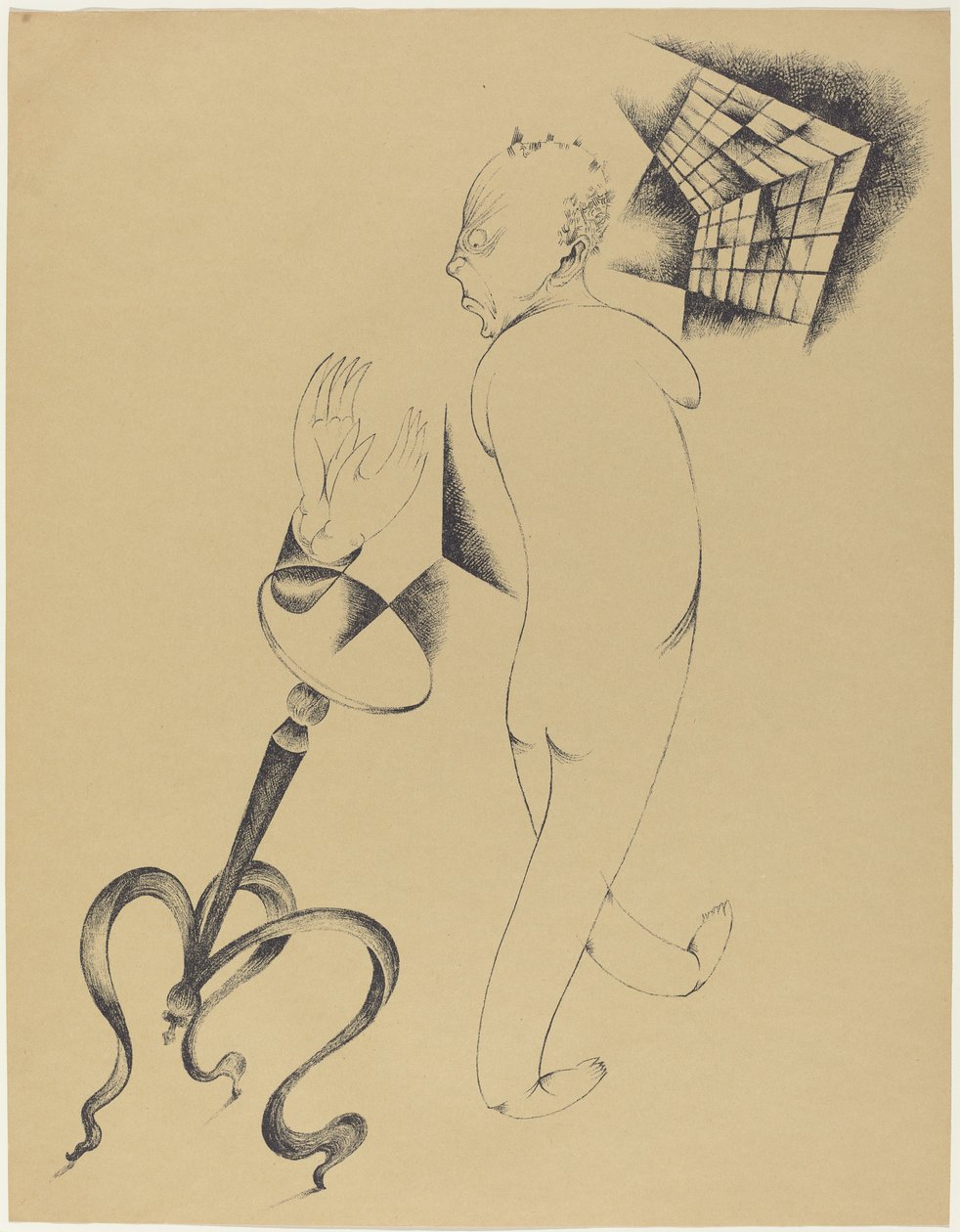 Halluzinationen von Heinrich Hoerle