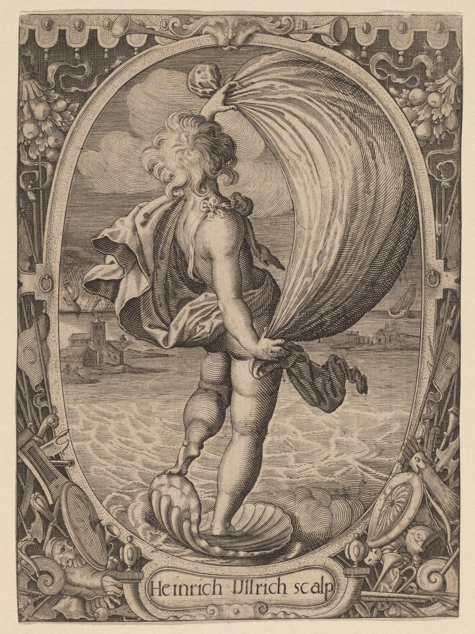 Aiolos, Personifikation des Windes von Heinrich Ulrich