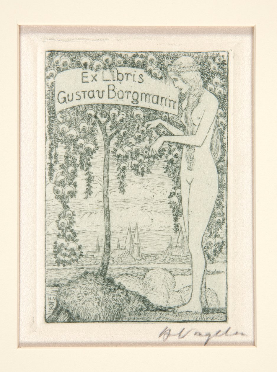 Exlibris von Heinrich Vogeler