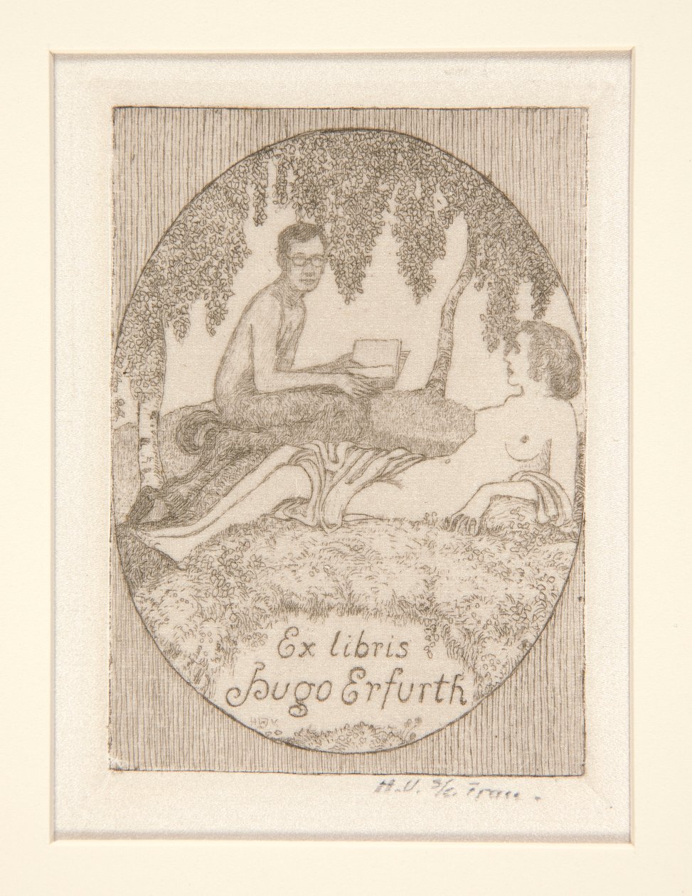 Exlibris von Heinrich Vogeler