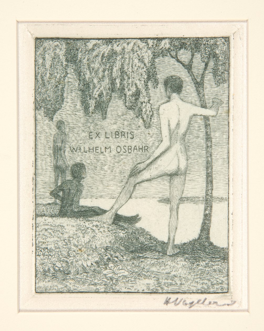 Exlibris von Heinrich Vogeler
